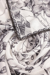 Digital Printed Net Dupatta
